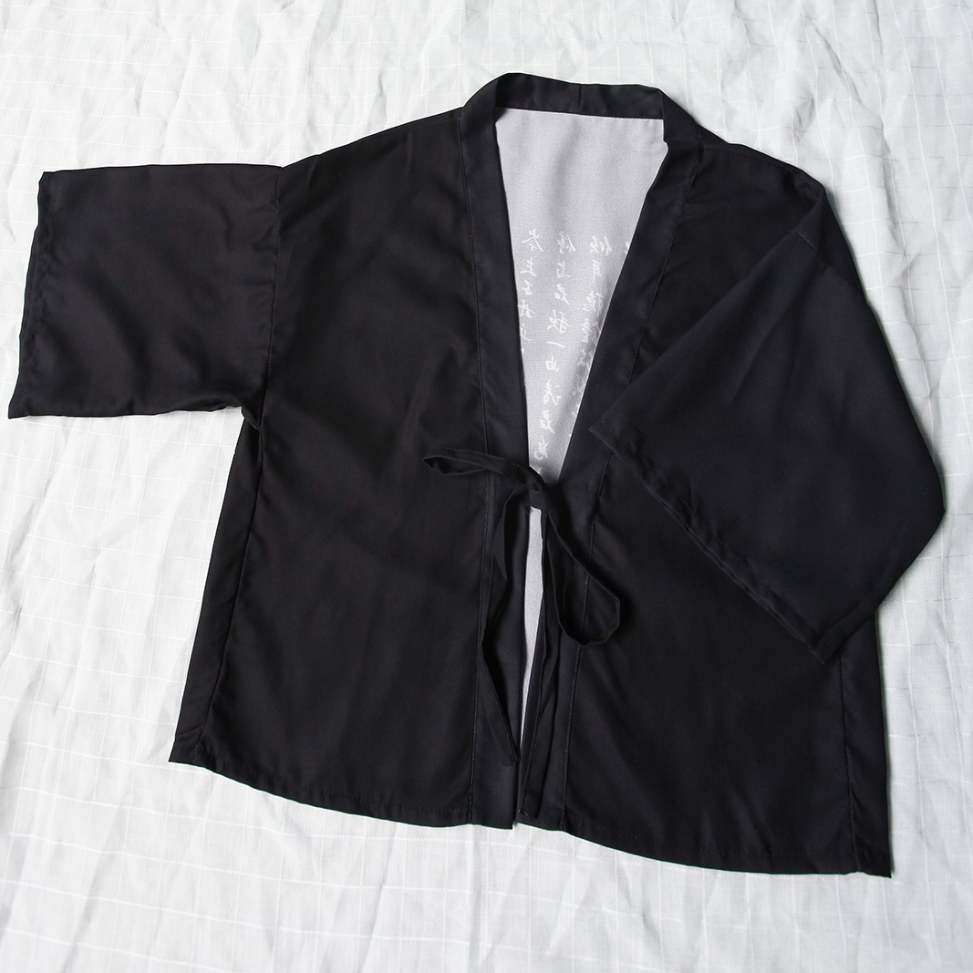 现货夏季羽织原创印花将进酒文创