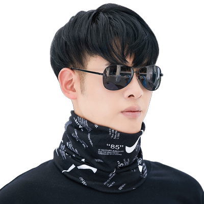 秋冬保暖围脖骑行面罩帽子