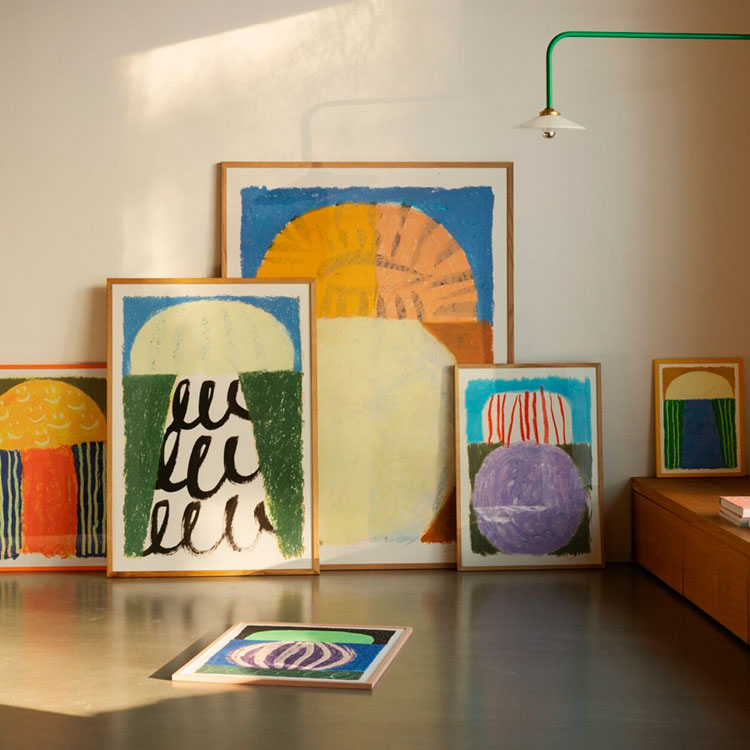 现代小众艺术抽象客厅卧室装饰画