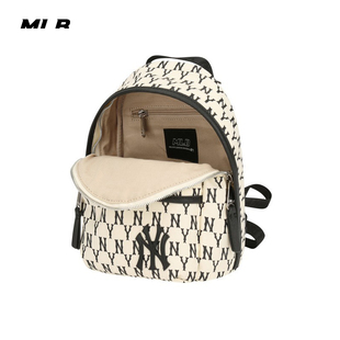 MLB男女情侣双肩包复古老花背包NY书包运动时尚休闲32BG09911