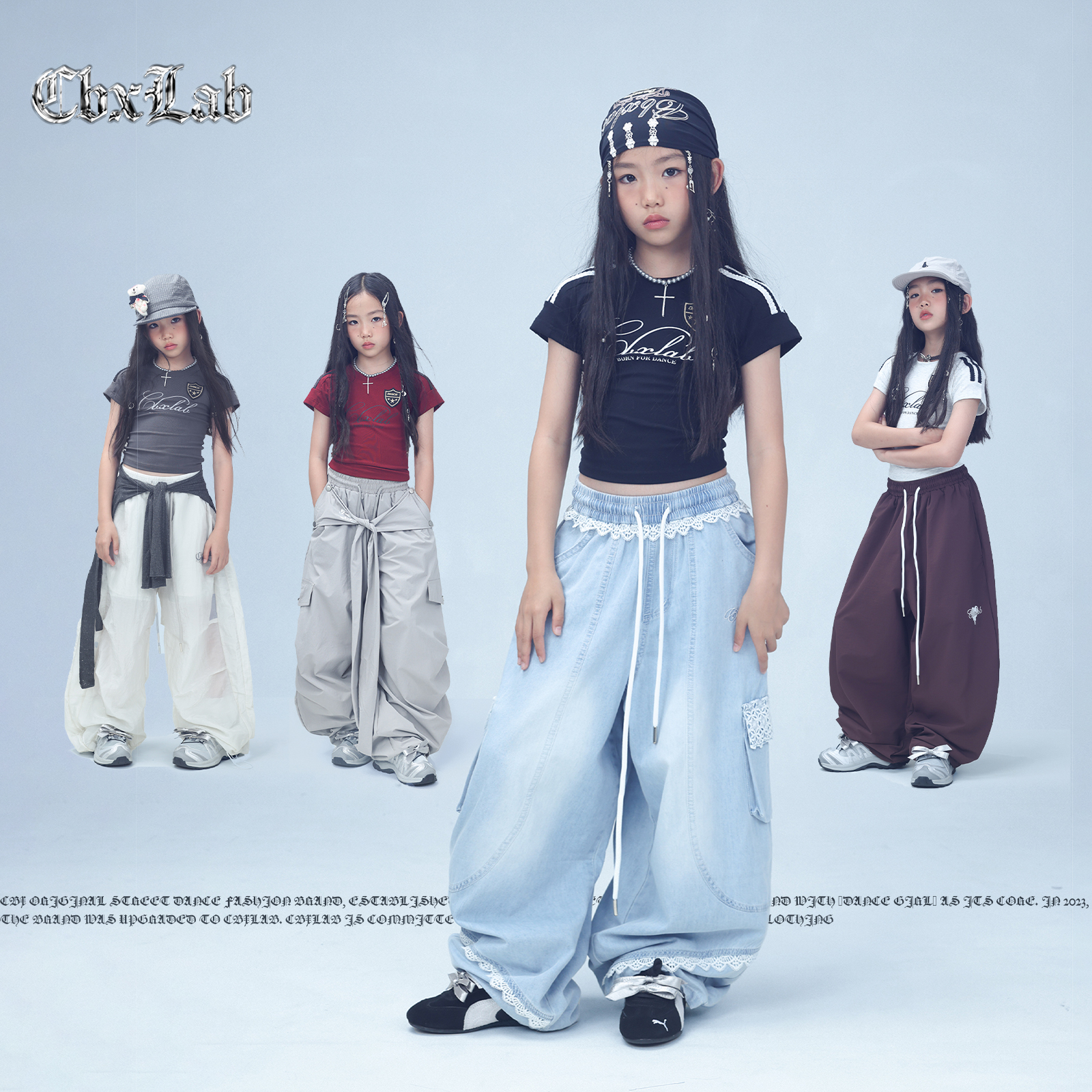 CBXLAB儿童凉感插肩爵士上衣JAZZ