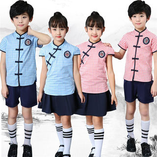 儿童汉服幼儿园中国风国学衣服古装表演服校服套装班服男童女童
