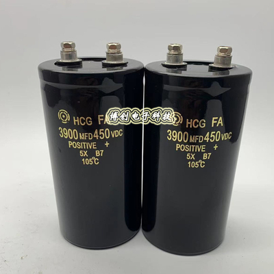 450V 3900UF进口螺丝脚电解电容  400V 3900MFD 450VDC变频逆变器