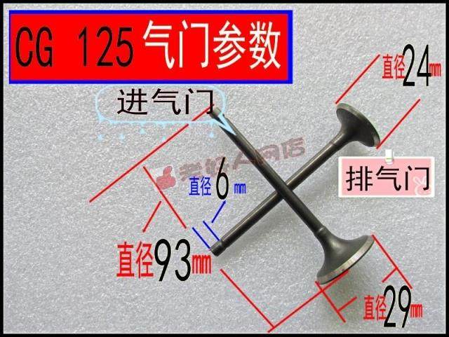 适用于CG150珠江ZJ125花猫125幸福XF125气门导管正洲进排气门油封