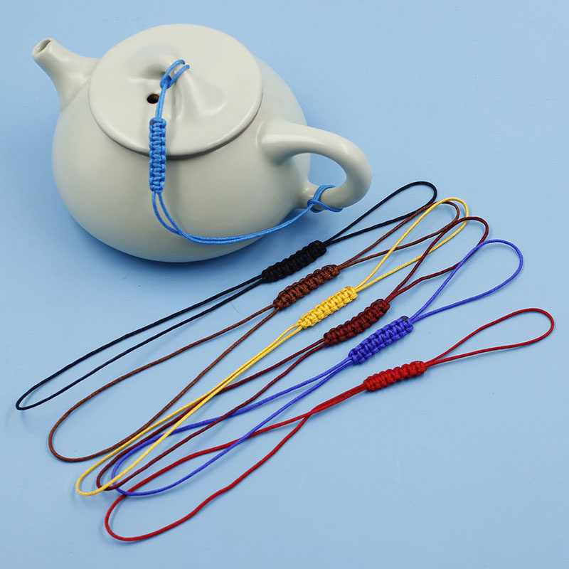手工编织茶壶绳高档紫砂壶绑壶绳子防摔水杯绳茶道配件防丢系壶绳,餐饮具,茶具配饰/提溜/壶绳,淘宝优惠券,粉丝福利购,淘宝优惠卷