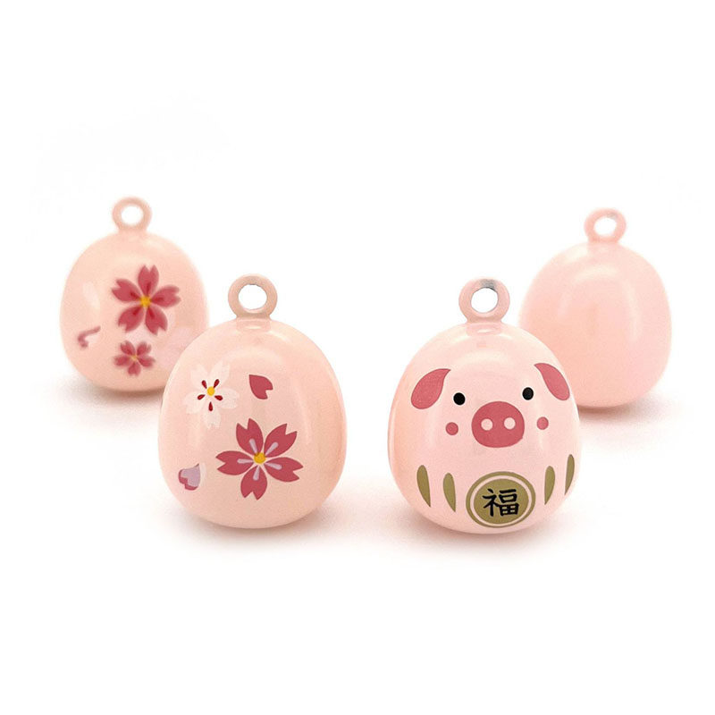 日系樱花水音铃铛可爱粉色小猪铃铛金属全封闭水琴音铃铛挂件御守,饰品/流行首饰/时尚饰品新,其他DIY饰品配件,淘宝优惠券,粉丝福利购,淘宝优惠卷