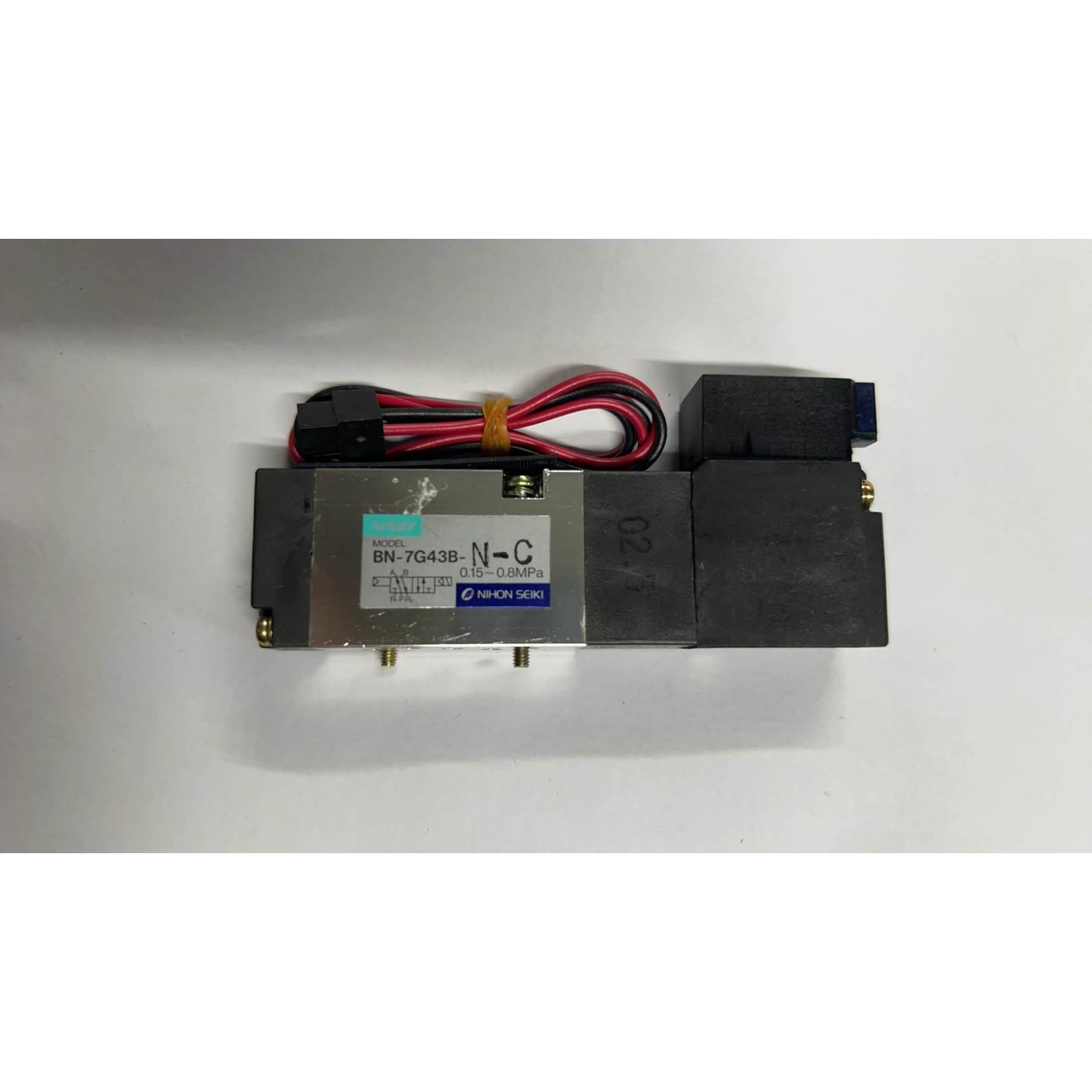日本精器电磁阀BN-7G43B-N-C全新原装DC24V秒发货