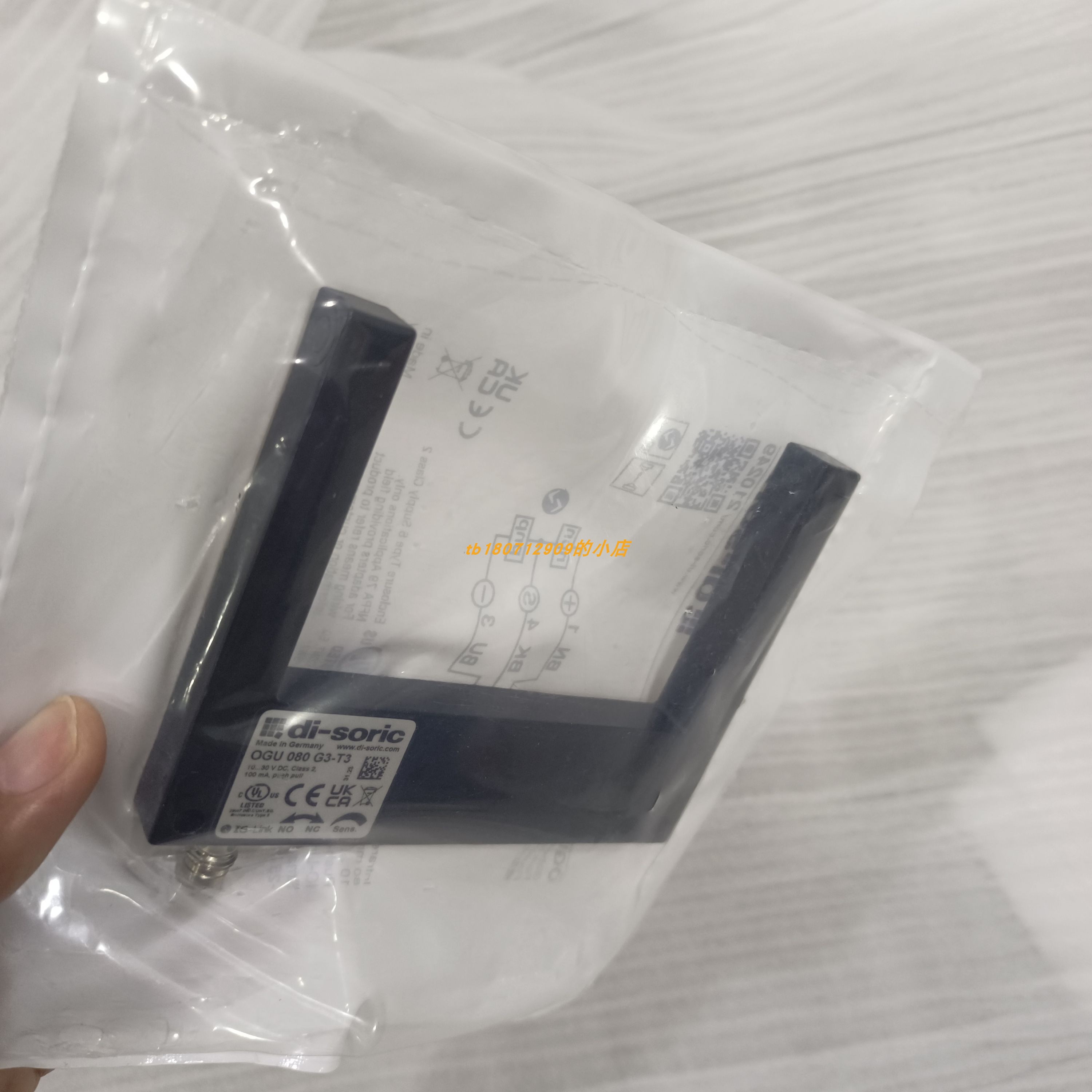 DI-SORIC OGU080G3-T3传感器OHTW18M120P1K-IBSL漫反射光电开关