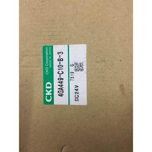 日本CKD电磁阀4GA449/439/429/440-C10-B-3原装真品DC24V当天发货