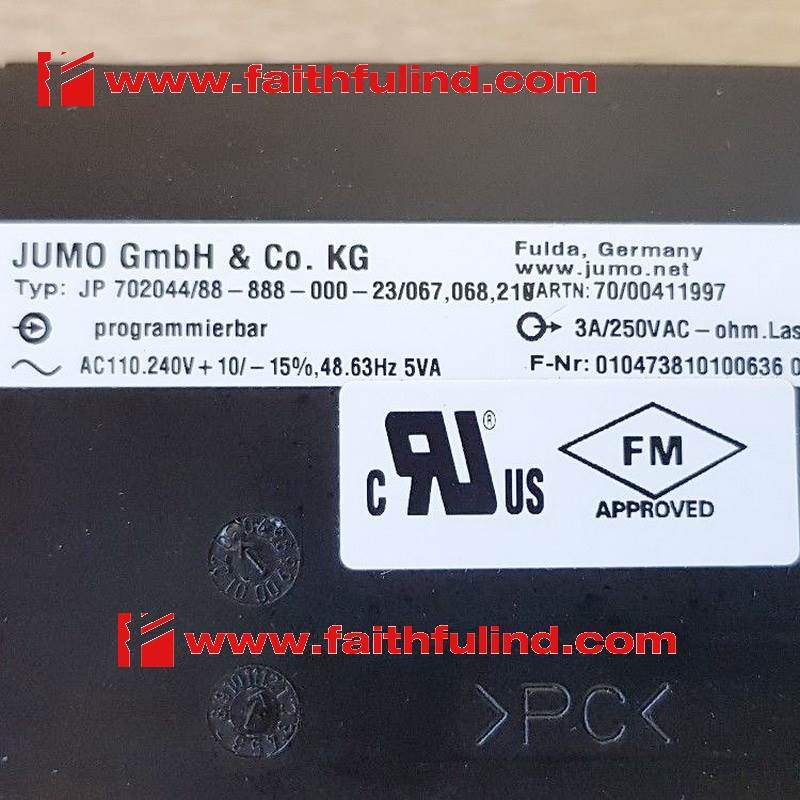 JUMO 00411997 久茂温控仪 iTRON 04 702044/88-888-000-23