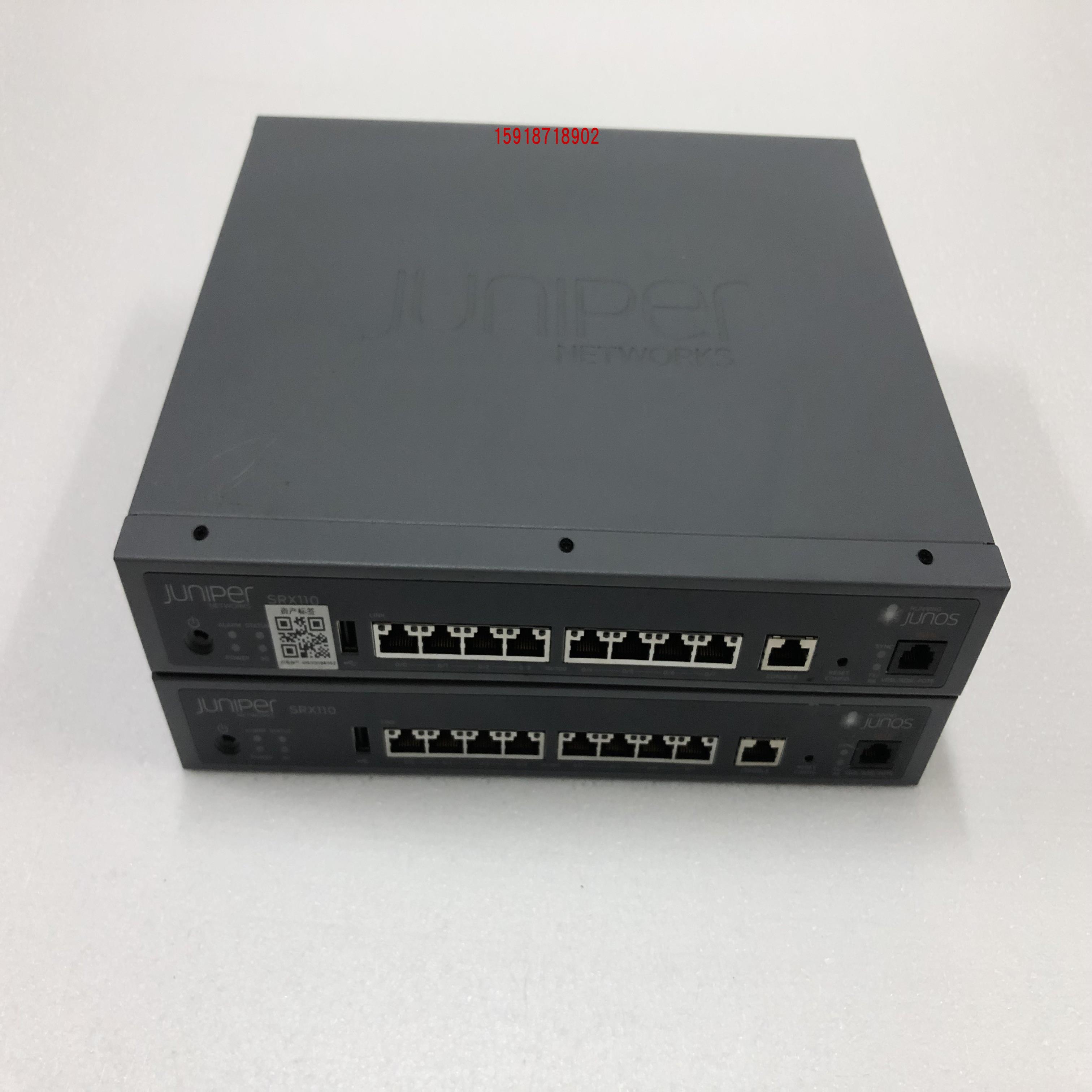 瞻博 Juniper SRX110H2 企业级硬件VPN防火墙安全网关 测试好