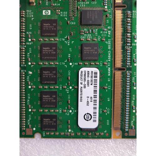 【汇盈传感器】A9846-60301 HP RX7640 RX8620 RX7410 RX8640 2GB