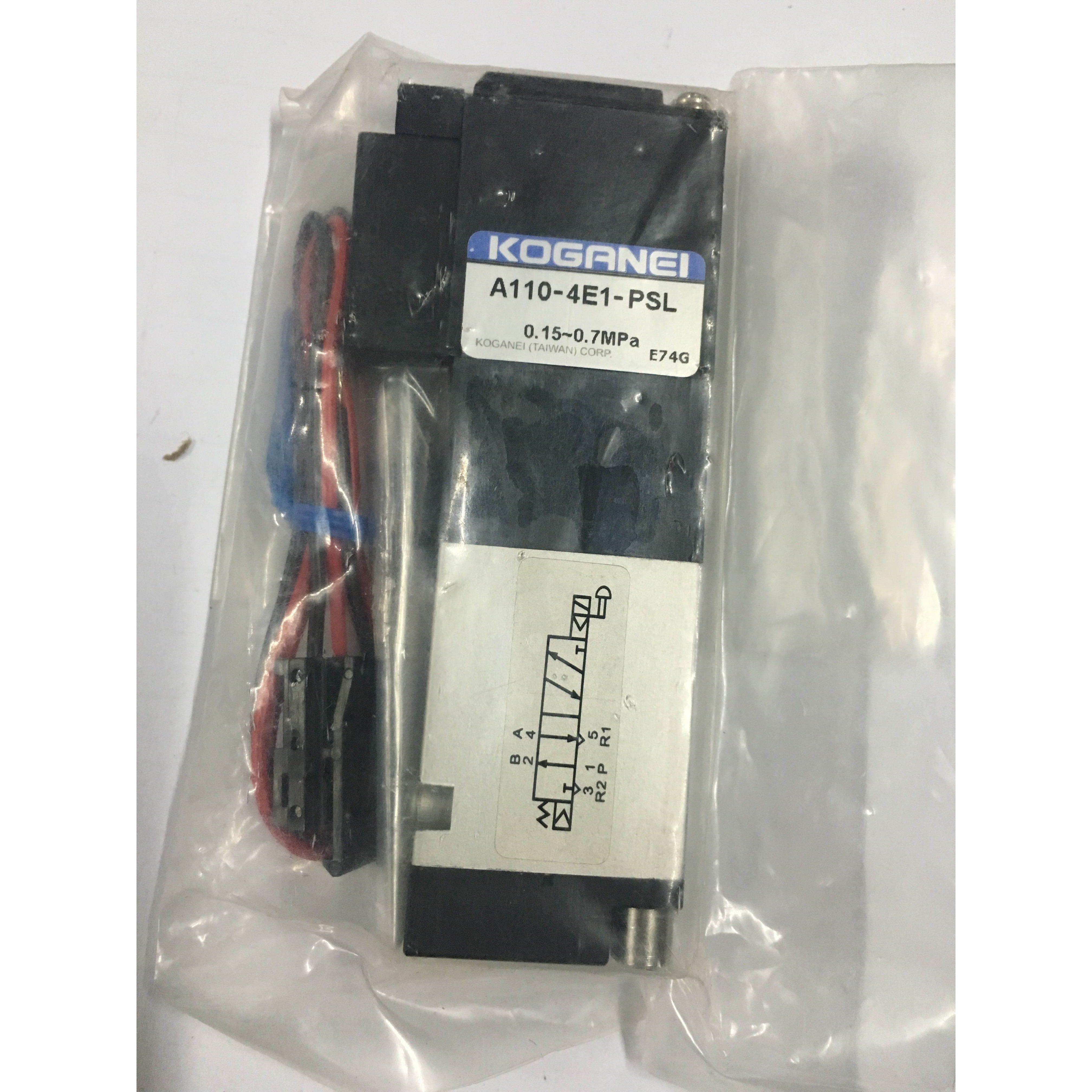 A110-4E1-PSL现货KOGANEI小金井电磁阀全新原装真品DC24V当天发货