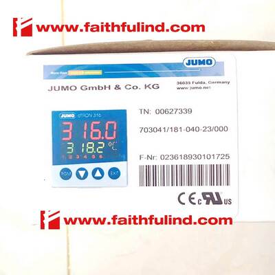 Jumo 00627339 久茂温控器 703041/181-040-23/000 dTRON 316