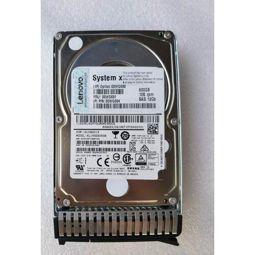 【汇盈传感器】联想/IBM 00WG691 00WG690 00WG694 600G 10K SAS