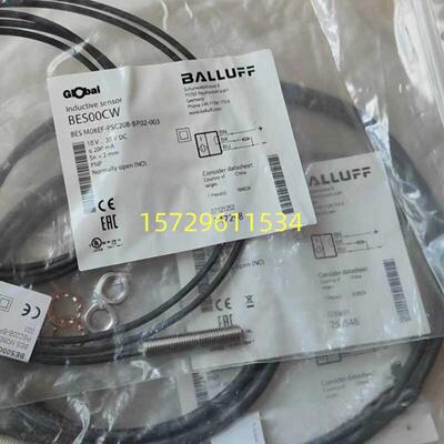 全新原装BES00CW德国巴鲁夫接近开关BES M08EF-PSC20B-BP02-003