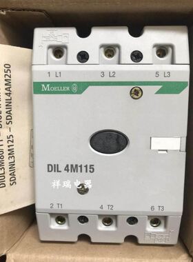 金钟穆勒MOELLER 接触器DIL4M115 DIL 4M115 380