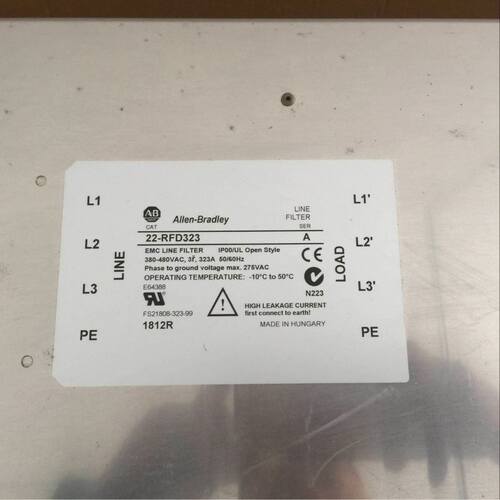 A-B罗克韦尔323A三相滤波器22-RFD323 A FS21808-323-99