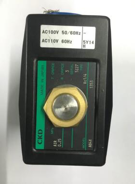 现货CKD电磁阀AB4X-1353全新原装正品1/4接口AC110V当天发货议价