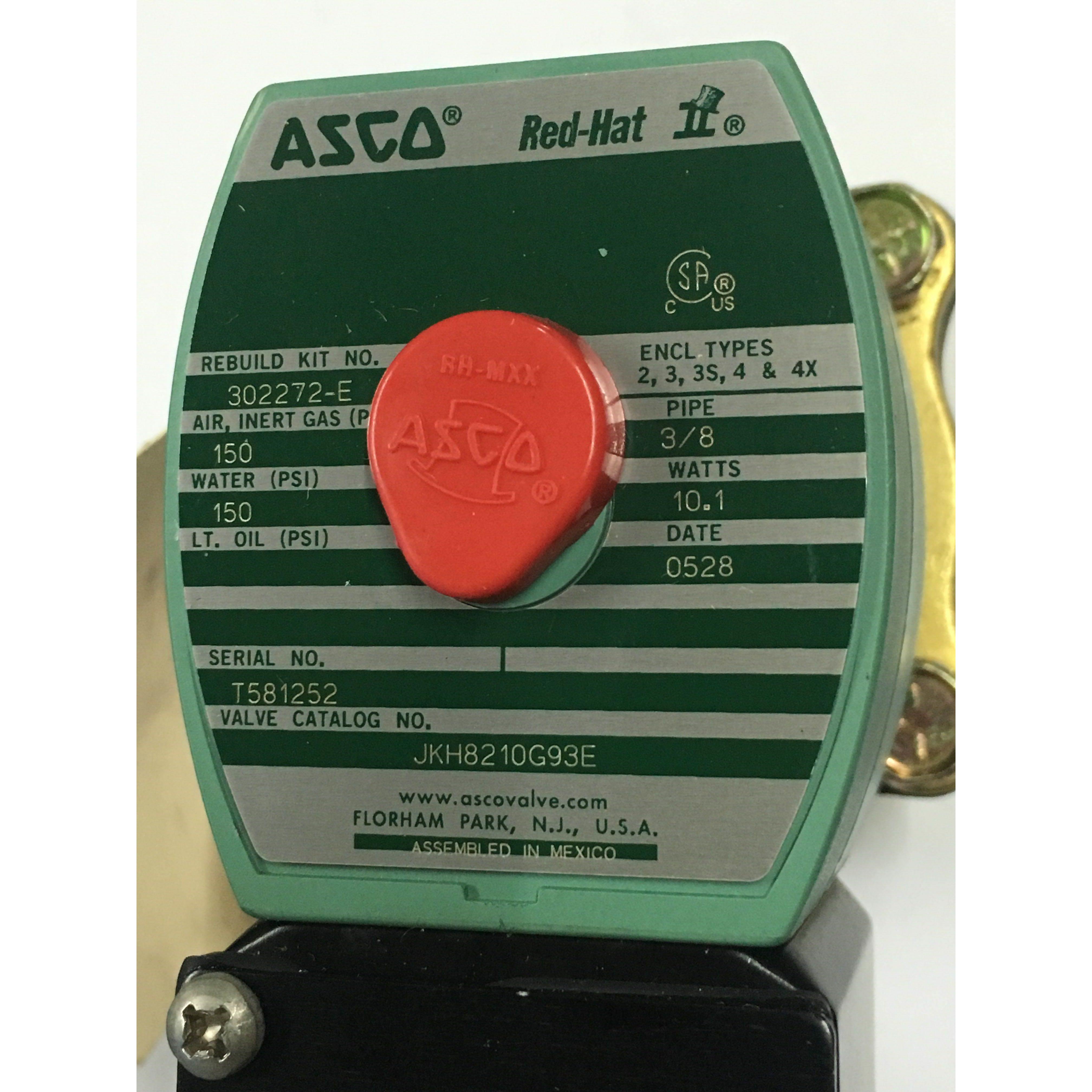 现货ASCO防爆电磁阀JKH8210G93E全新原装正品AC110V当天发货议价