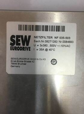 【汇盈传感器】进口SEW滤波器 FS21226-36-33 NF035-503 Schaffne