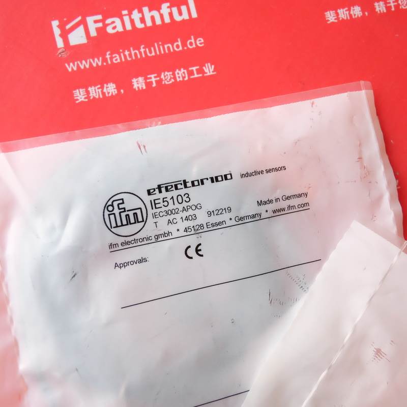 IFM IE5103 易福门电感式接近传感器 IEC3002-APOG