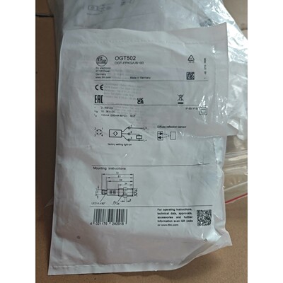 全新原装德国IFM易福门OGT502漫反射光电开关传感器0G
