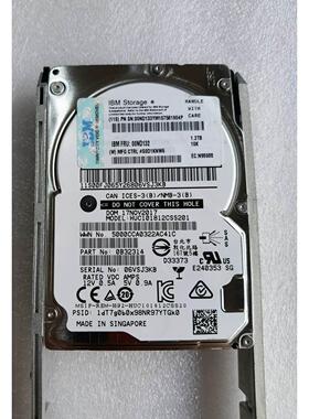 【汇盈传感器】IBM 00ND133 00ND132 DS8870 1.2TB 10K 2.5 SAS S