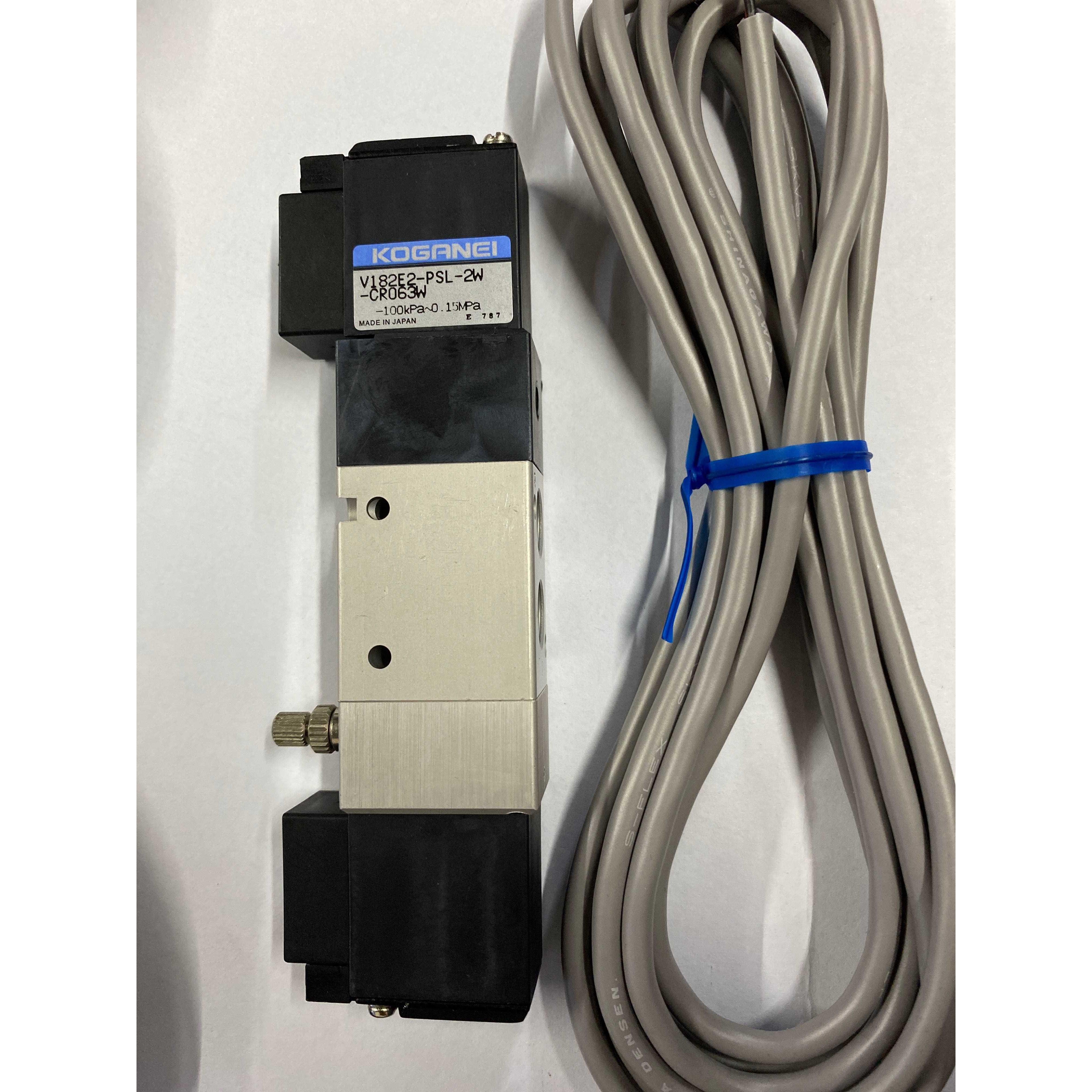 日本小金井KOGANEI真空电磁阀V182E2-PSL-2W-CR063W全新秒发货