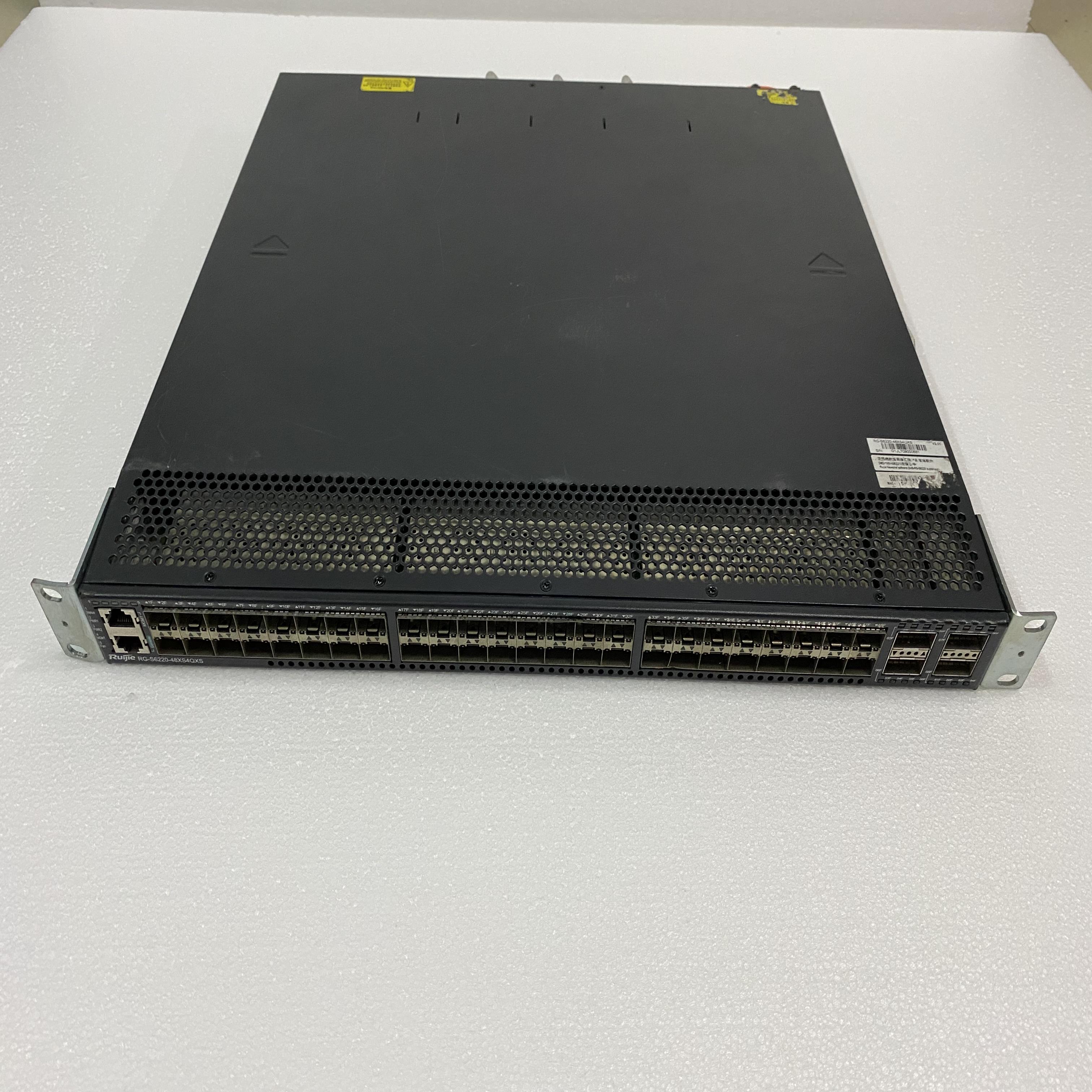 锐捷 RG-S6220-48XS4QXS 48口万兆SFP+ 4个40G光口核心交换机