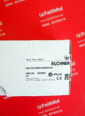 Euchner 082125 安士能安全开关 NZ1VZ-528E3VSM04-M