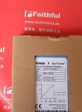 Knick A47 H1/1 科伲可环路供电信号隔离模块 IsoTrans A47H1/1