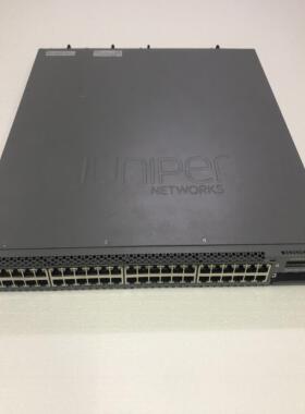 juniper EX4300-48P 48口千兆POE+供电三层WEB网管万兆交换机双电