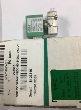 美国ASCO电磁阀SCG256B434V/SCG356B466VMS全新原装秒发货议价
