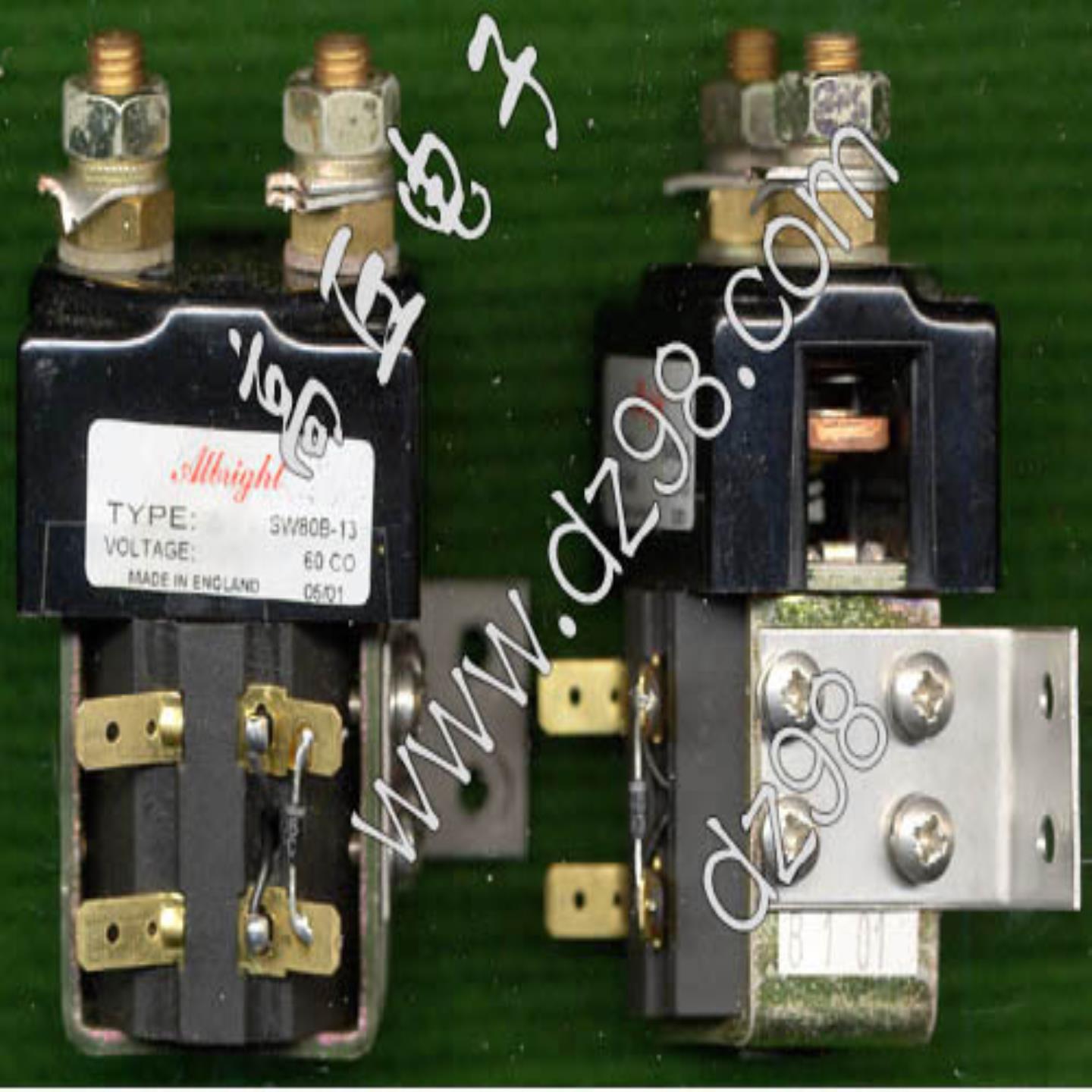 进口拆机SW80B-13 80A 大电流 接触器 线圈 60V 吸合后要降为 48V
