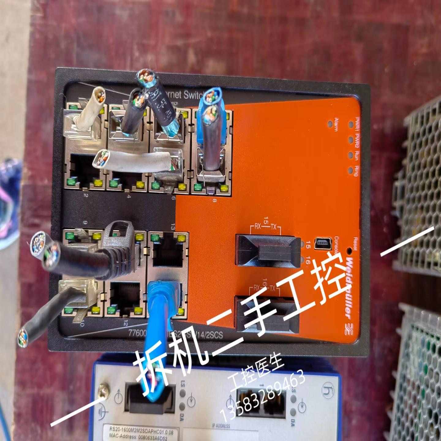 IES21-SW142SCS 魏德米勒IES21管理型交换机 现货 实照到付 二手