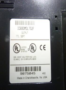 Fanuc PLC可编程控制器90-30系列IC693MDL752F