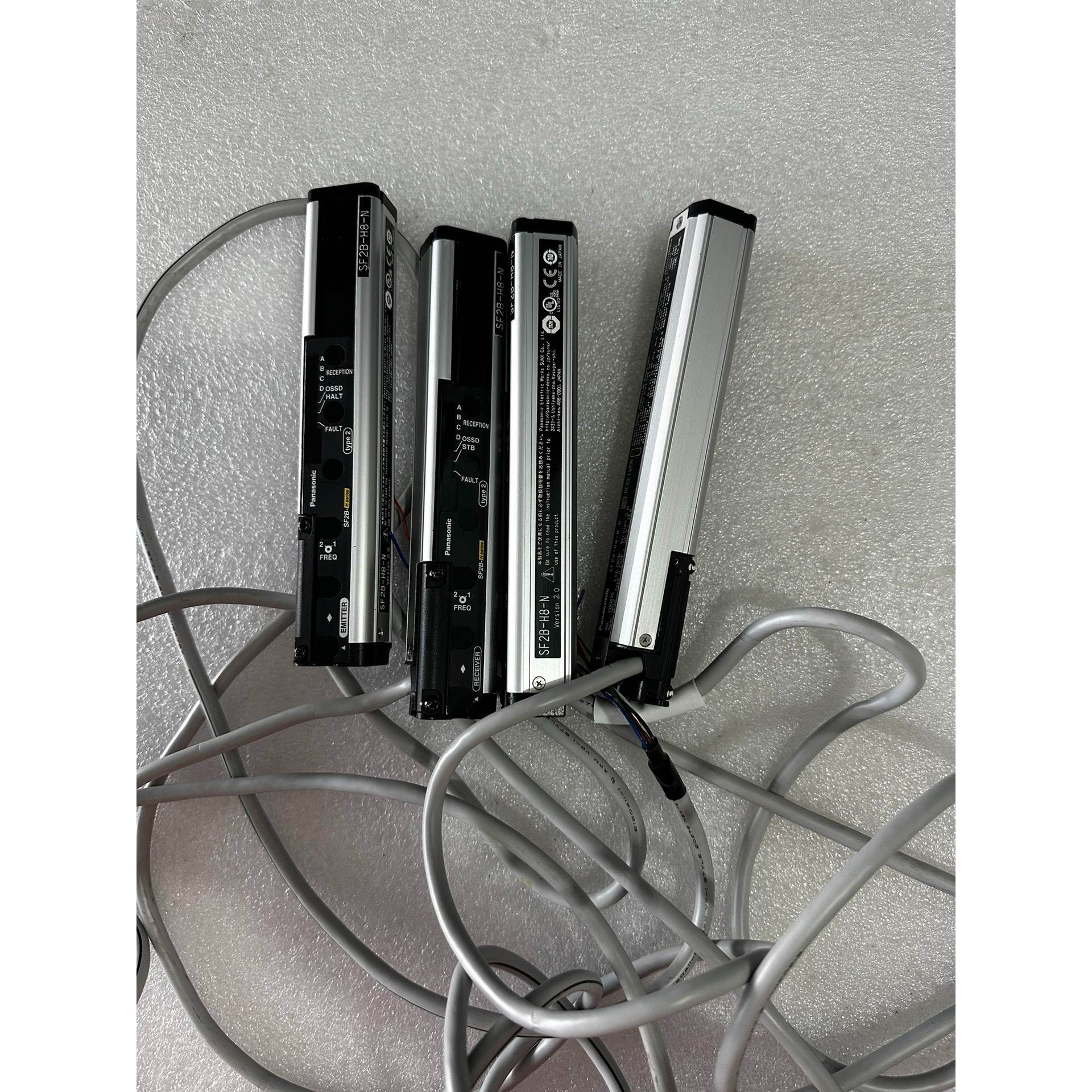 汇盈 传感器神视安全光幕 SF2B-H8-N 实图 功能包好