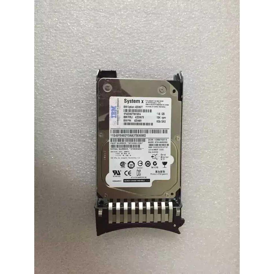 【汇盈传感器】IBM 42D0677 42D0678 42D0632 146G 15K SAS 2.5硬