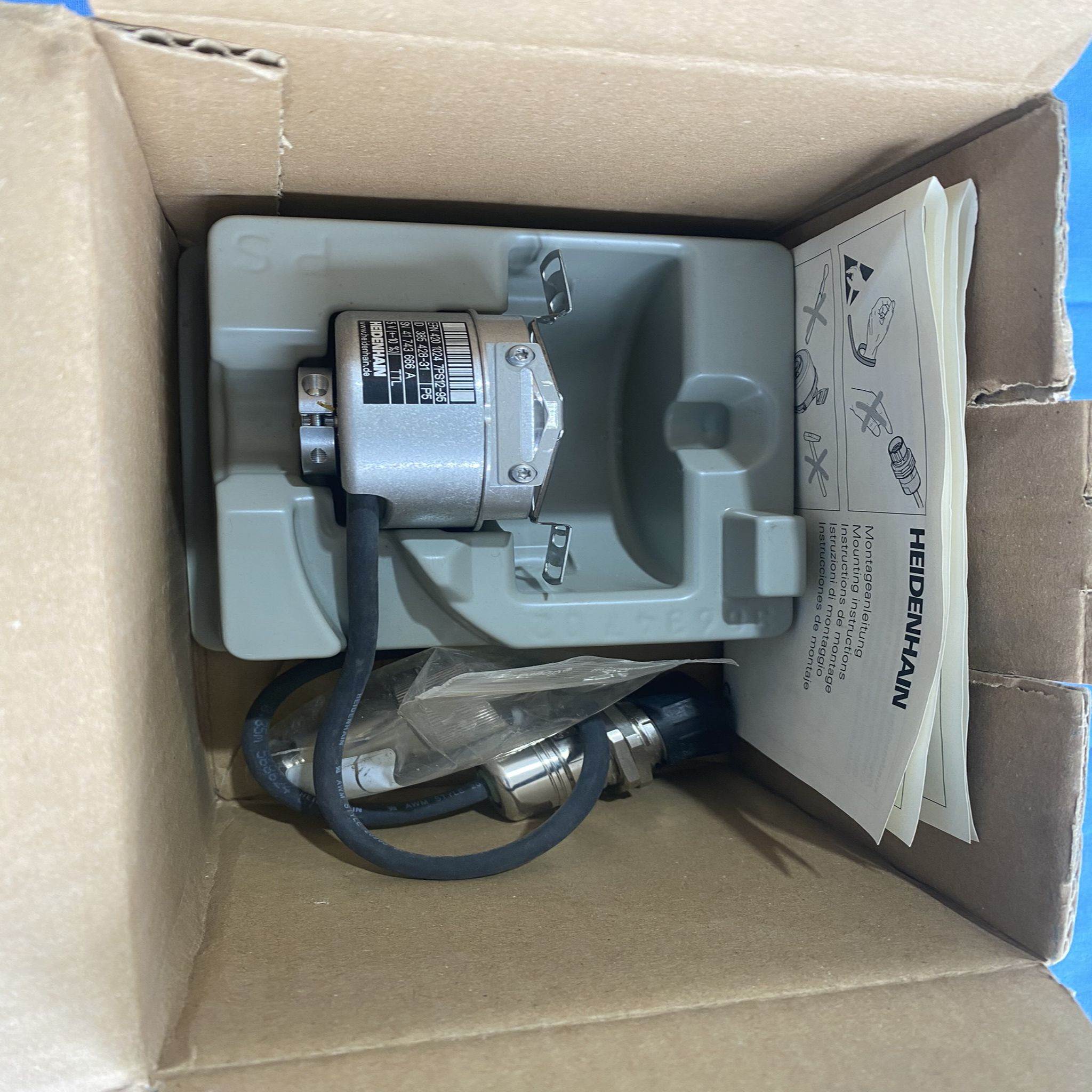 【汇盈传感器】HEIDENHAIN海德汉ERN420 1024 7PS12-95 K旋转编码