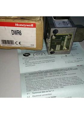 Honeywell 压力传感 DWR6 NG-4347AQ1411 TUV.DWFS SDBFS 00-