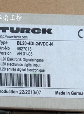 模块BL20-4DI-24VDC-N 6827013现货