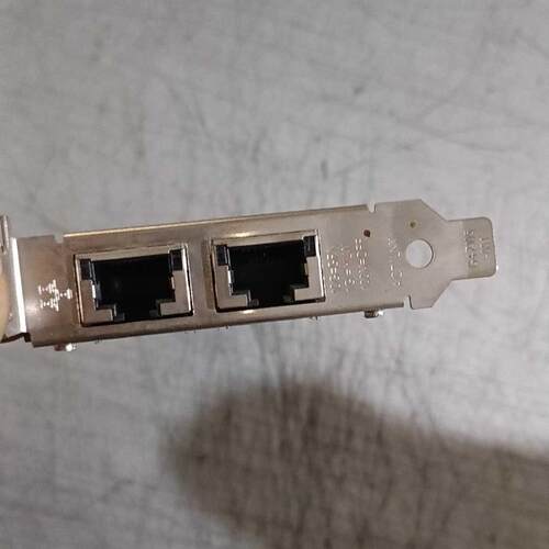 【汇盈传感器】英特尔X540-T2万兆网卡 拆机一张