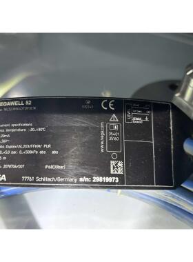 【汇盈传感器】VEGA WL52.XMX4DTDP3C1K 压力传感器现货