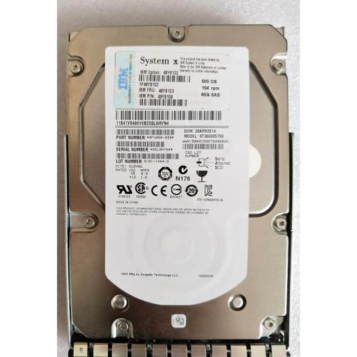 【汇盈传感器】IBM 49Y6102 49Y6103 49Y6106 600G 15K SAS 3.5 X