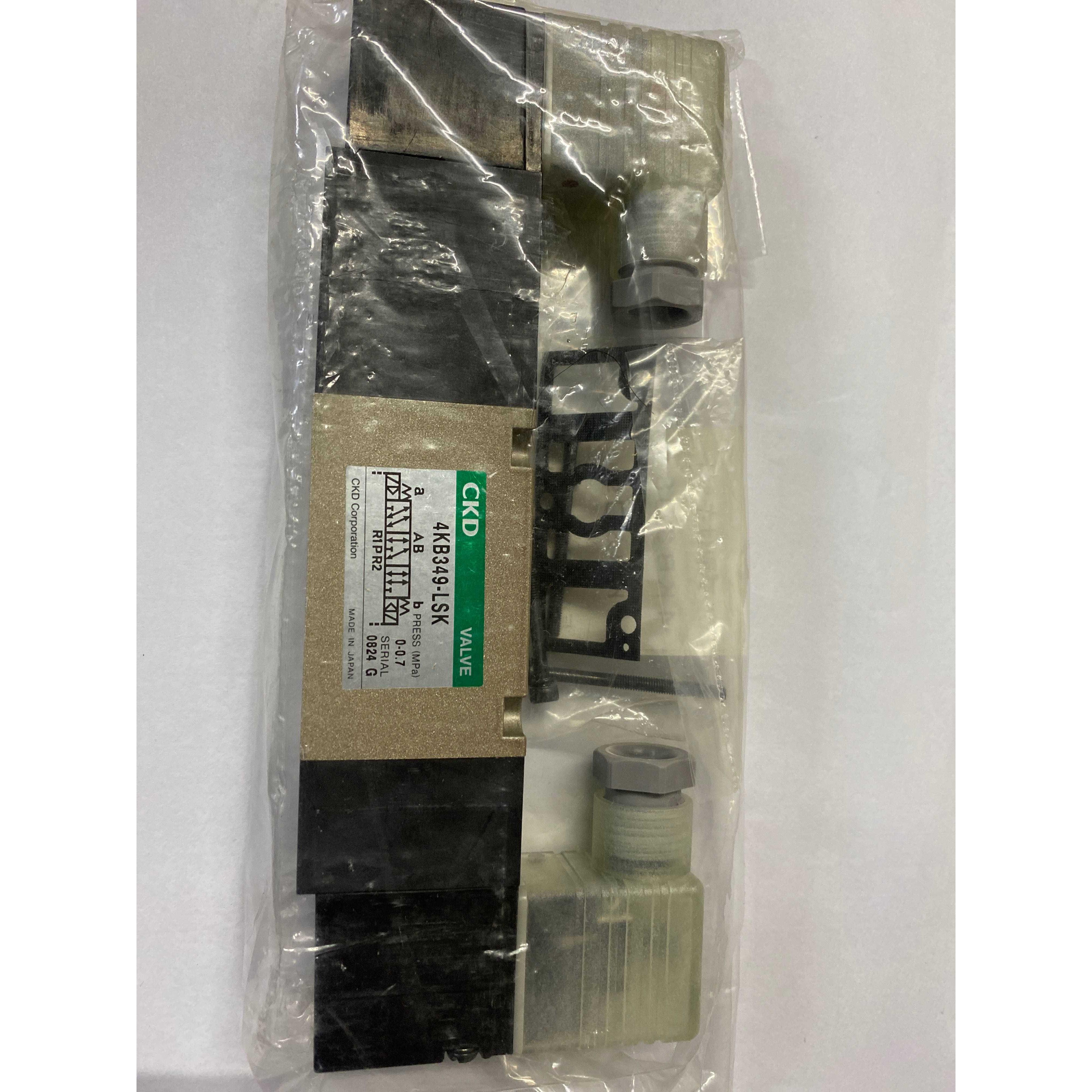 日本CKD电磁阀4KB350/4KB349-LSK外先导原装真品DC24秒发货