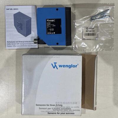 WENGLOR勒黑色识别高精度大距离激光传感器 HT77PA3