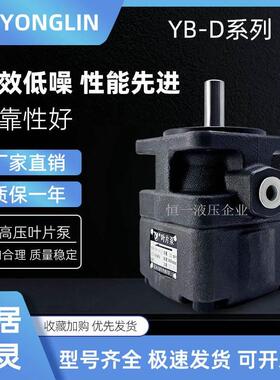 YLC仙居永灵中压油泵YBD-100/80/63/50/40/32/25/16/10/2.5叶片泵