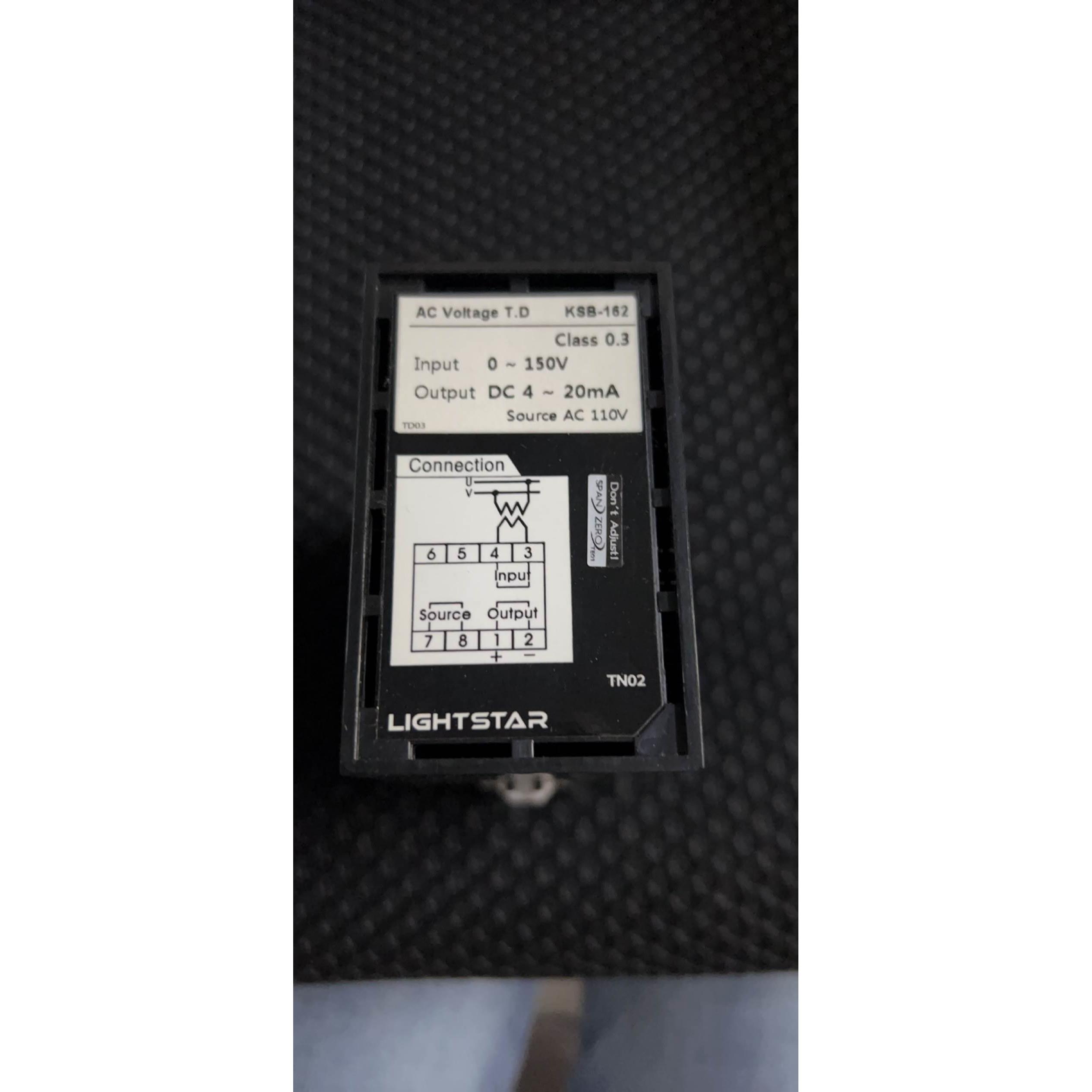 【汇盈传感器】LIGHTSTAR KSB-162 电流变送器现货