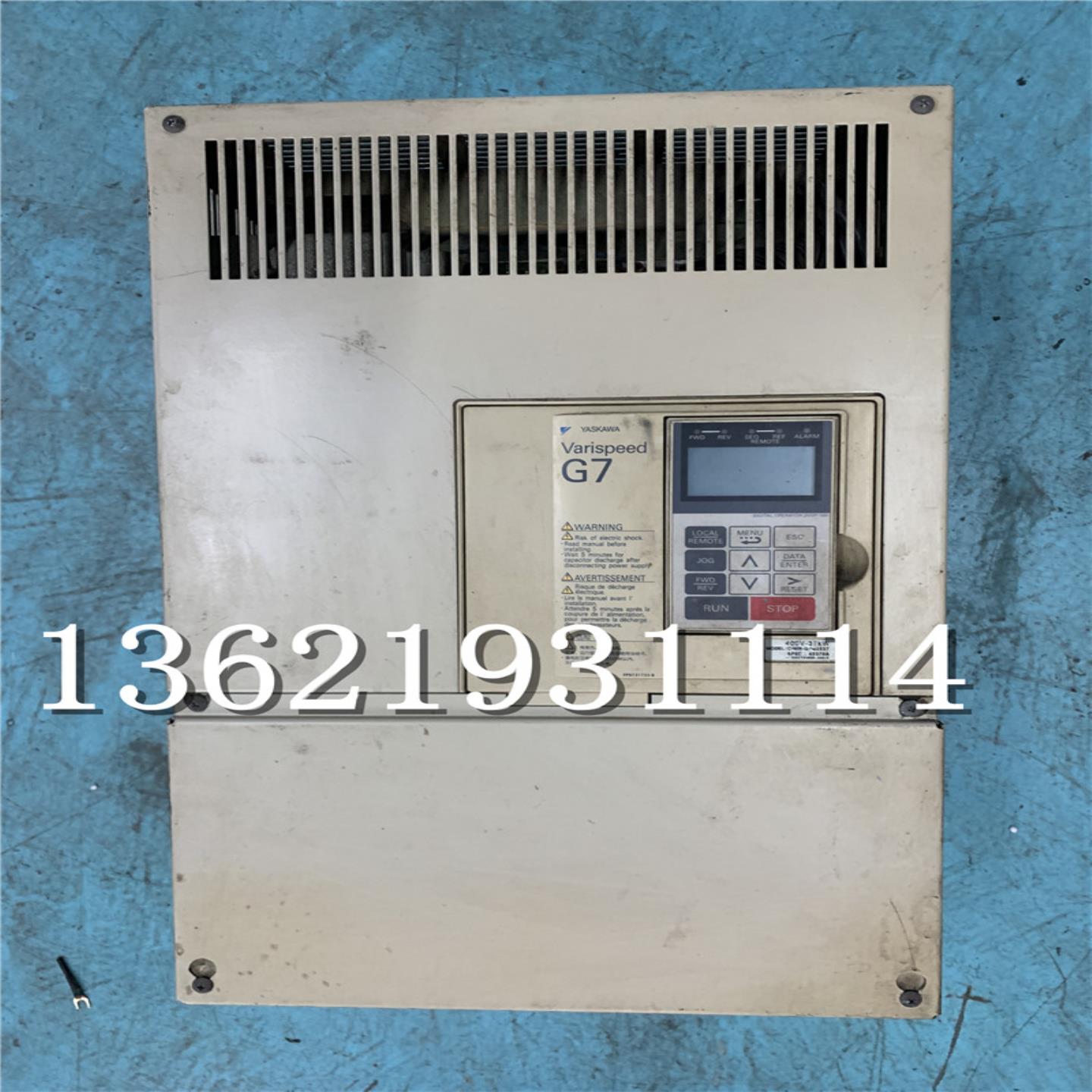 安川G7变频器 CIMR-G7B4037 37KW 功能包好 质量保证 测试好